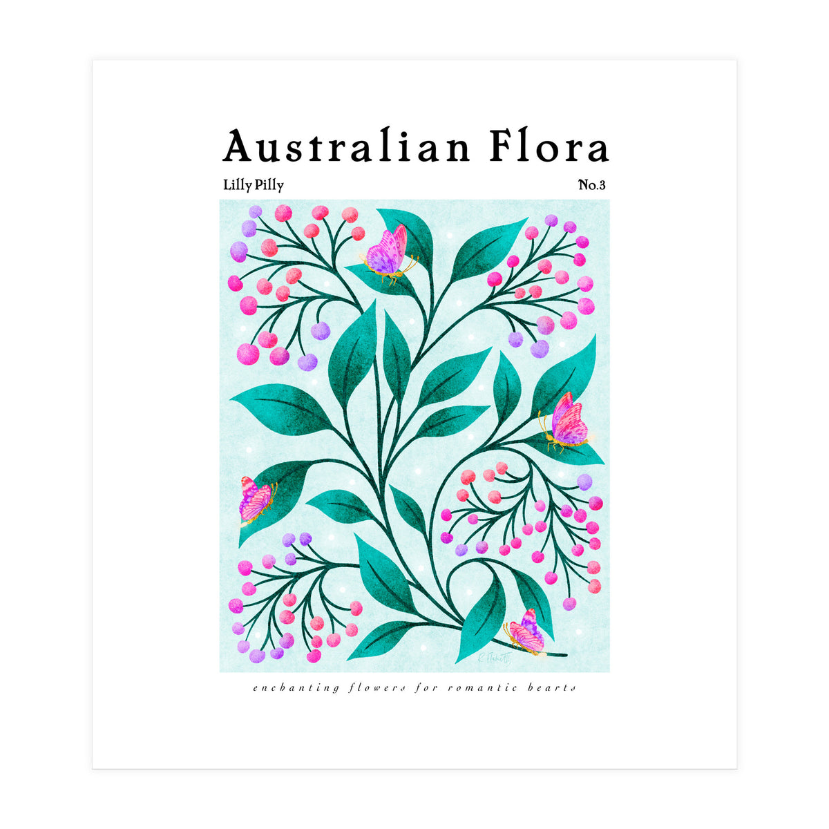 Australian Flora: Lilly Pilly (Print Only)