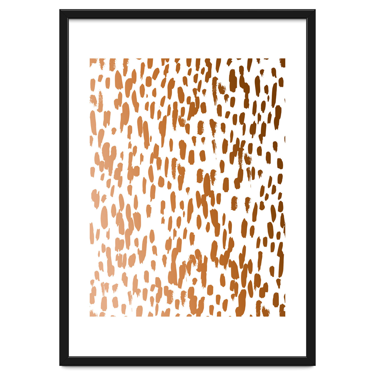 Copper Brushstrokes #society6 #decor #interiors