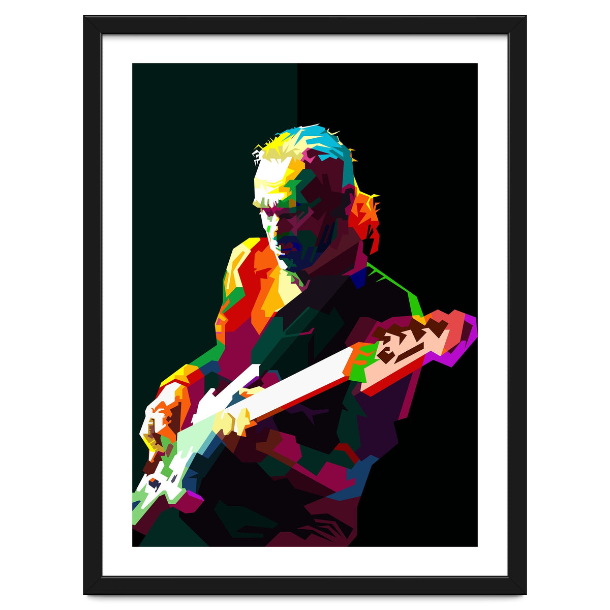 Billy Sheehan Pop Art WPAP