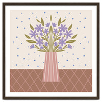 Flower Vase Mocha Mousse
