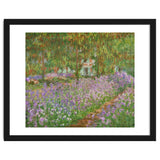 Le jardin a Giverny. Oil on canvas. thumbnail