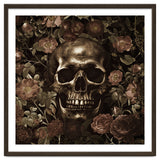 Baroque  Skull And Roses Night Garden thumbnail