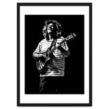 Pat Metheny American Jazz Guitarist Legend in Monochrome thumbnail