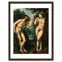Peter Paul Rubens / 'Adam and Eve', c. 1597, Oil on panel, 180 x 158 cm. Pieter Paul Rubens.