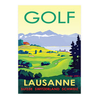 Golf in Lausanne, Switzerland (Print Only)