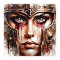 Iron Helm Warrior Queen (Print Only)