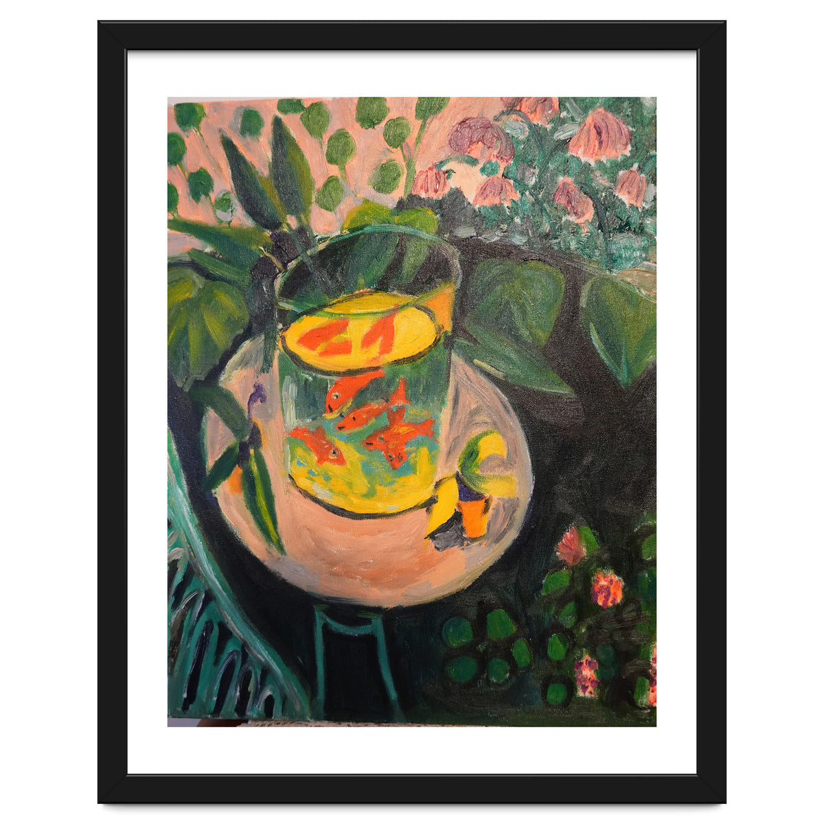 Still Life Fishes Oil Painting