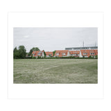 Red roof houses in the green field (Print Only) thumbnail