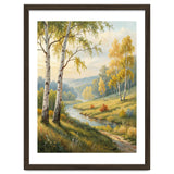 Golden Autumn Birch: A Riverside Walk thumbnail