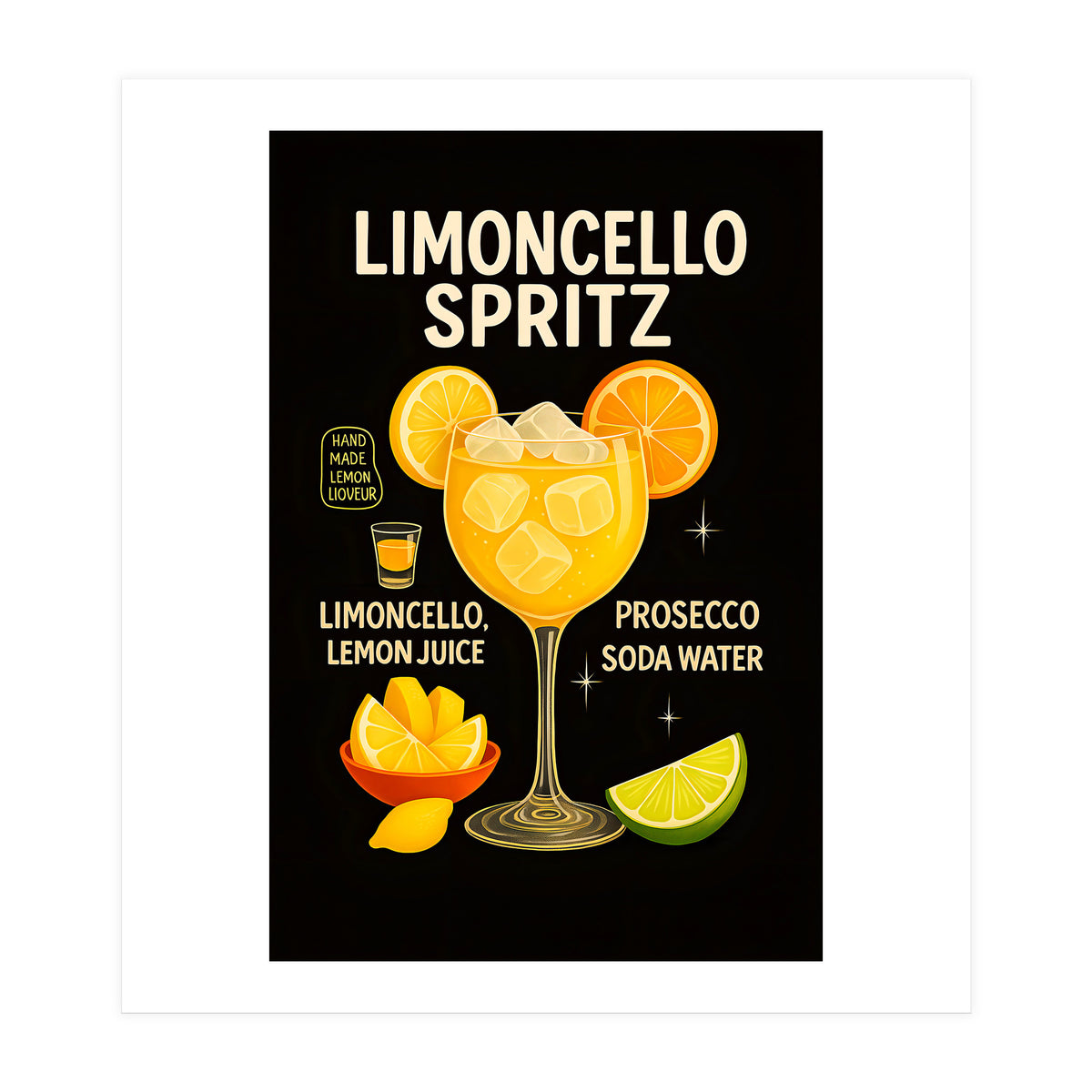 Limoncello Spritz (Print Only)