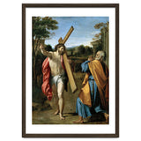 Annibale Carracci / 'Domine, quo vadis?', c. 1602, Oil on panel, 77.4 x 56.3cm. AGOSTINO CARRACCI. thumbnail