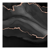 Black & Rose Gold Agate Texture 01  (Print Only) thumbnail