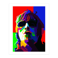 Liam Galagher OASIS Singer Pop Art WPAP (Print Only)