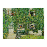 Forsthaus in Weissenbach am Attersee - Forestry house   in Weissenbach on Attersee-Lake,1912. (Print Only) thumbnail