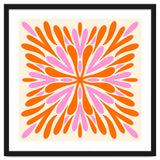 Symmetry Petals - pink and orange thumbnail