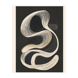 Monochrome Flow Abstract Line Movement (Print Only) thumbnail