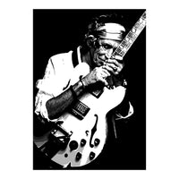 Keith Richards American Rock Guitarist Legend (Print Only)