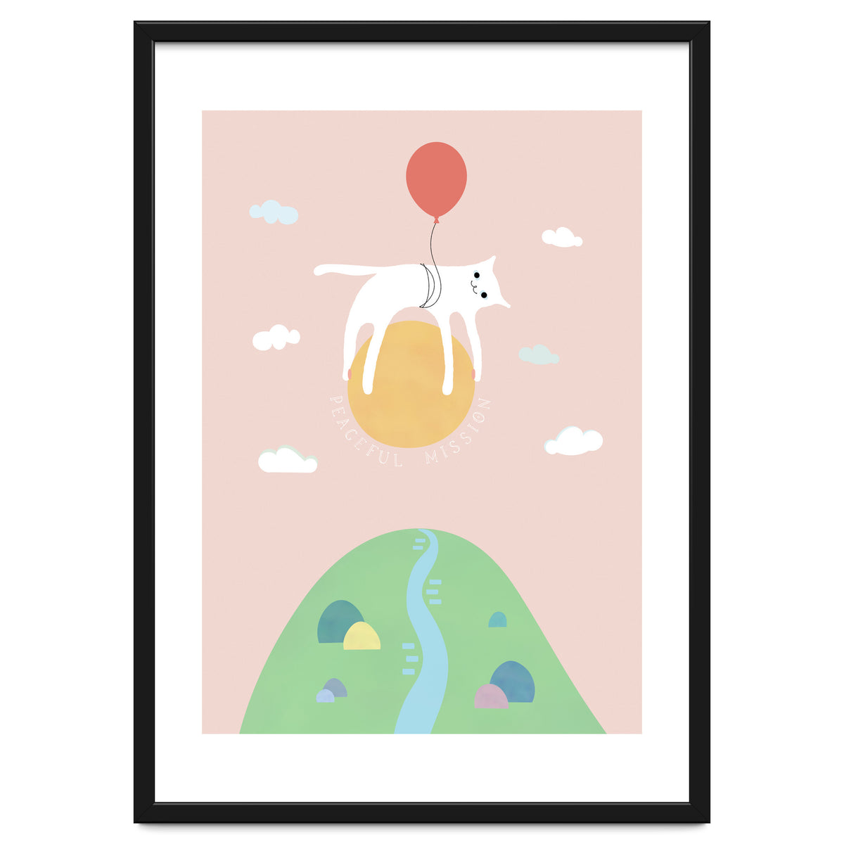 PEACEFUL MISSION CAT