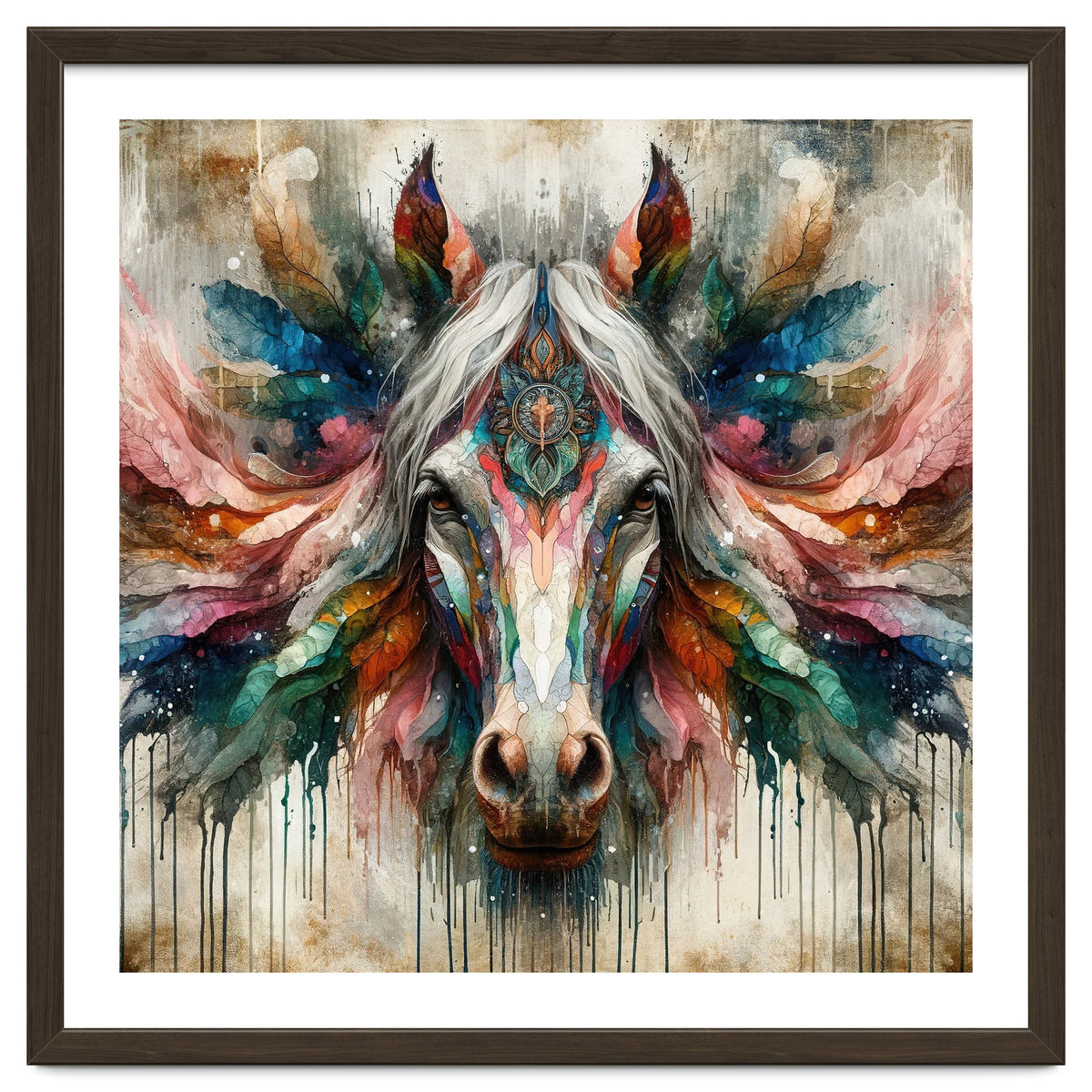 Ornate Horse Portrait