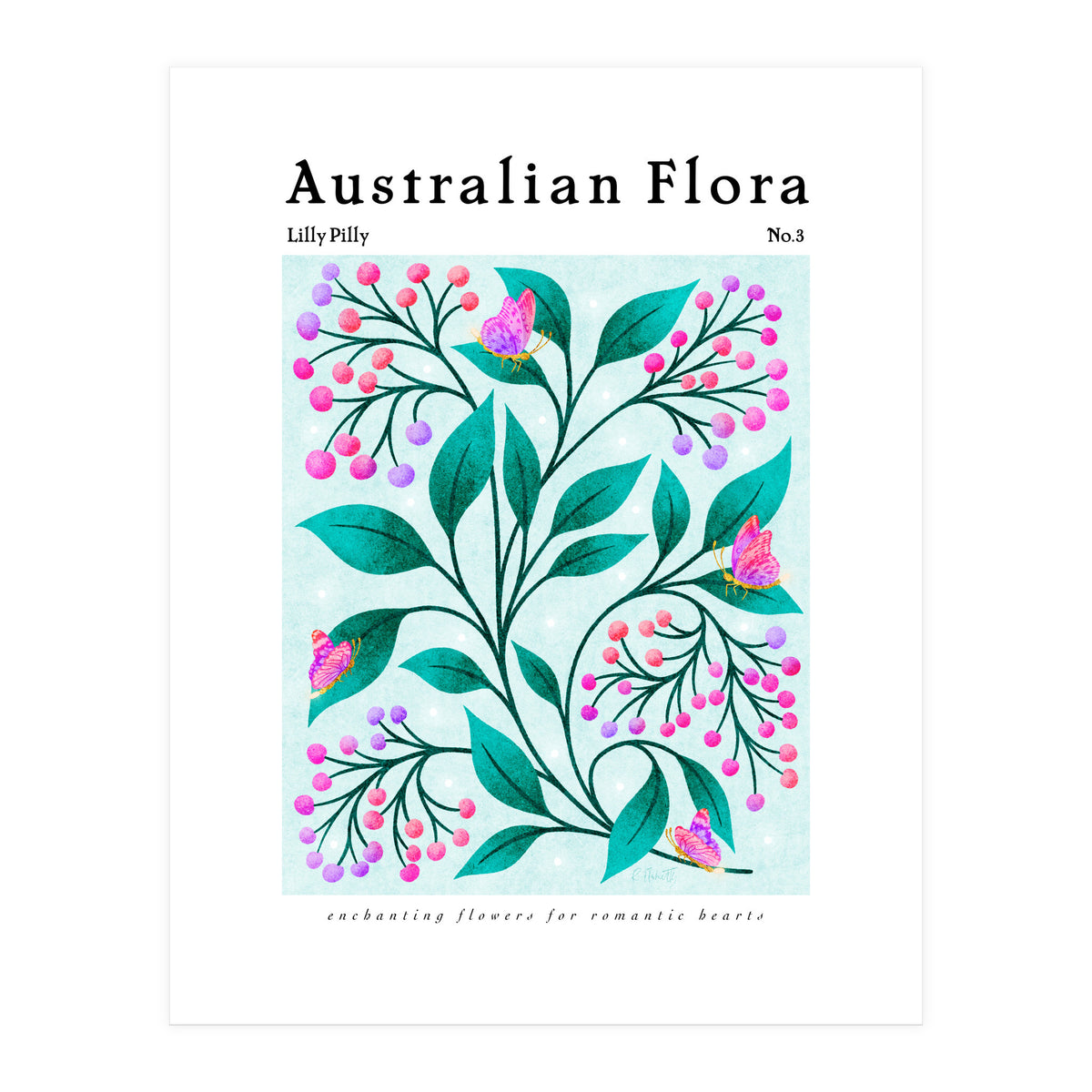 Australian Flora: Lilly Pilly (Print Only)