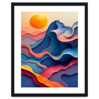 Sunset Over the Reef