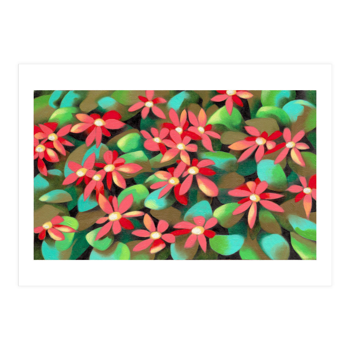 Red flowers (Print Only)
