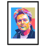 Bryan Adams pop art portrait thumbnail