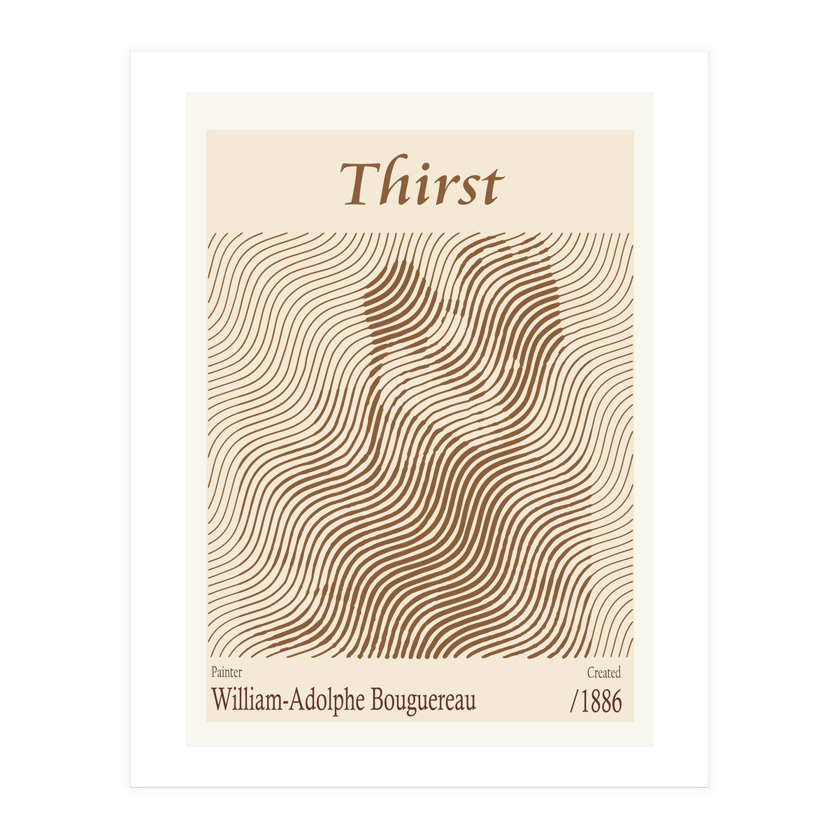 Thirst – William Adolphe Bouguereau (1886) (Print Only)