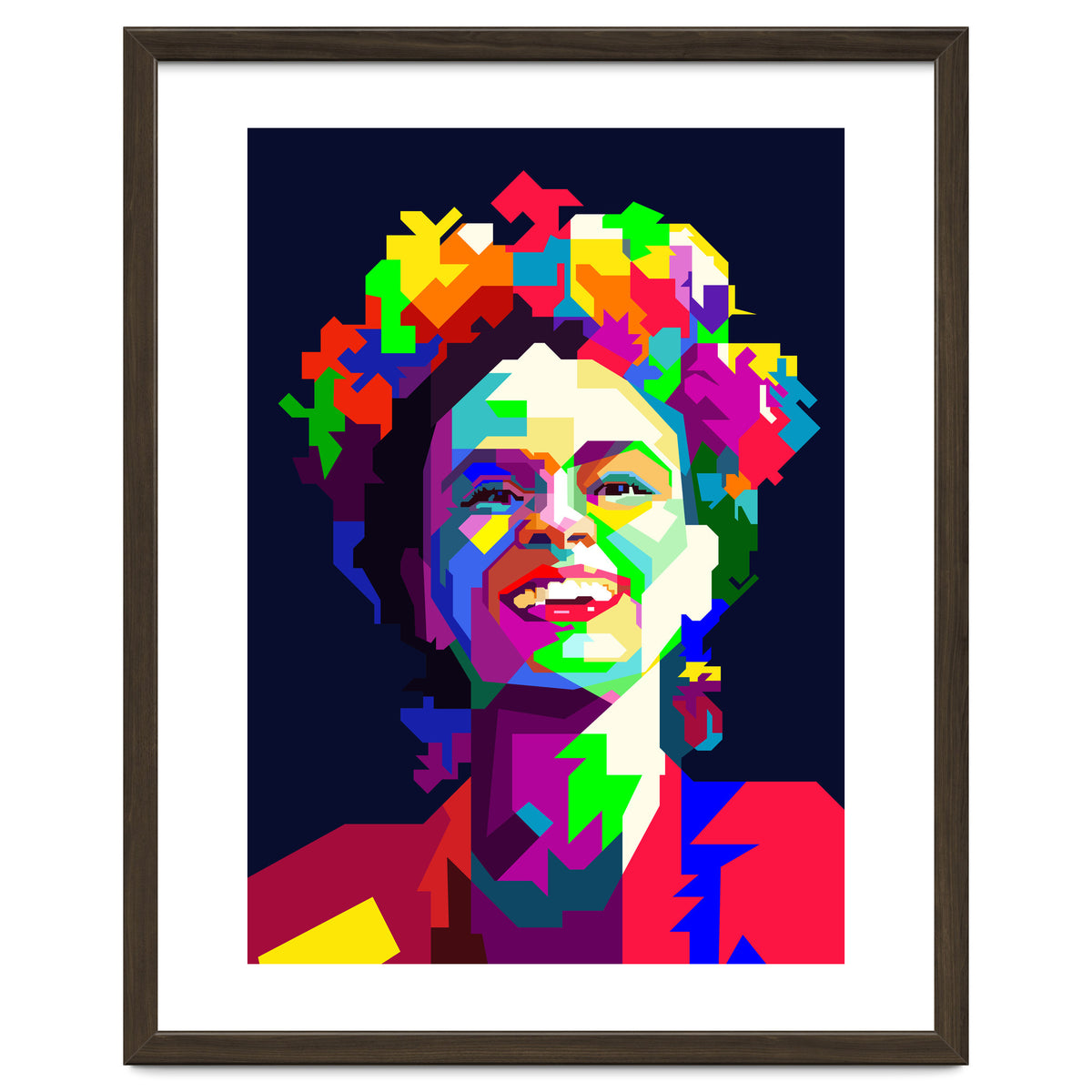 Frida Kahlo Mexican Artist Painting Pop Art WPAP