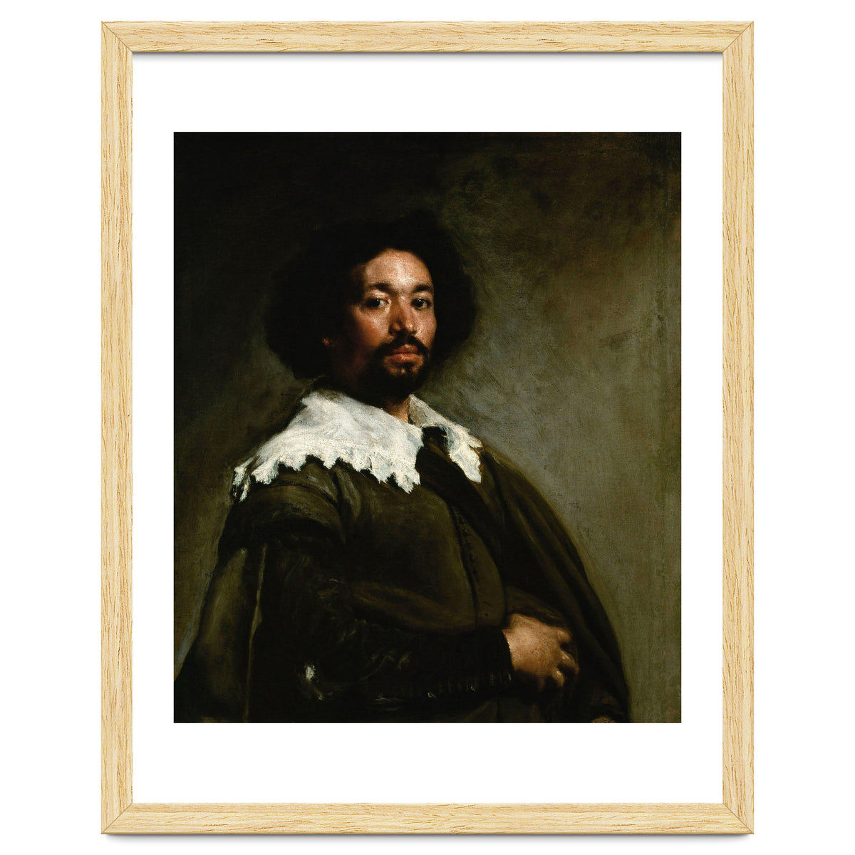 Diego Velázquez / 'Portrait of Juan de Pareja', 1650, Oil on canvas, 81.3 x 69.9 cm.