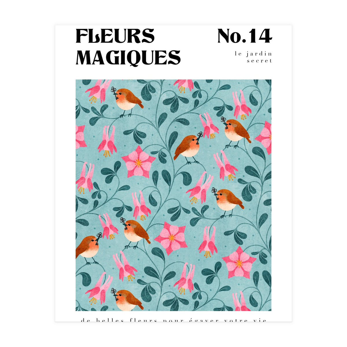 Magical Flowers No.14 The Secret Garden (Print Only)