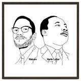 Martin Luther King Jr and Malcolm X thumbnail