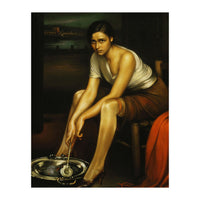 Julio Romero de Torres / 'La chiquita piconera', 1930, Oil on canvas, 100 x 80 cm. (Print Only)