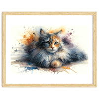 Whimsical Kitten Splash