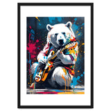 Polar Bear Playing Guitar, Graffiti thumbnail