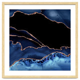 Navy & Rose Gold Agate Texture 14 thumbnail