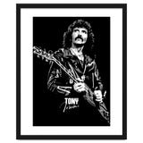 Tony Iommi American Musician Legend In Grayscale thumbnail