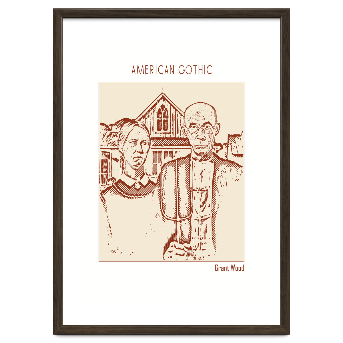 American Gothic – Grant Wood