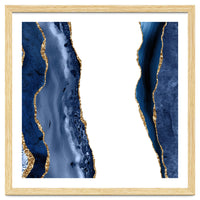Navy & Gold Agate Texture 28
