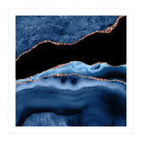Navy & Rose Gold Agate Texture 13  (Print Only) thumbnail