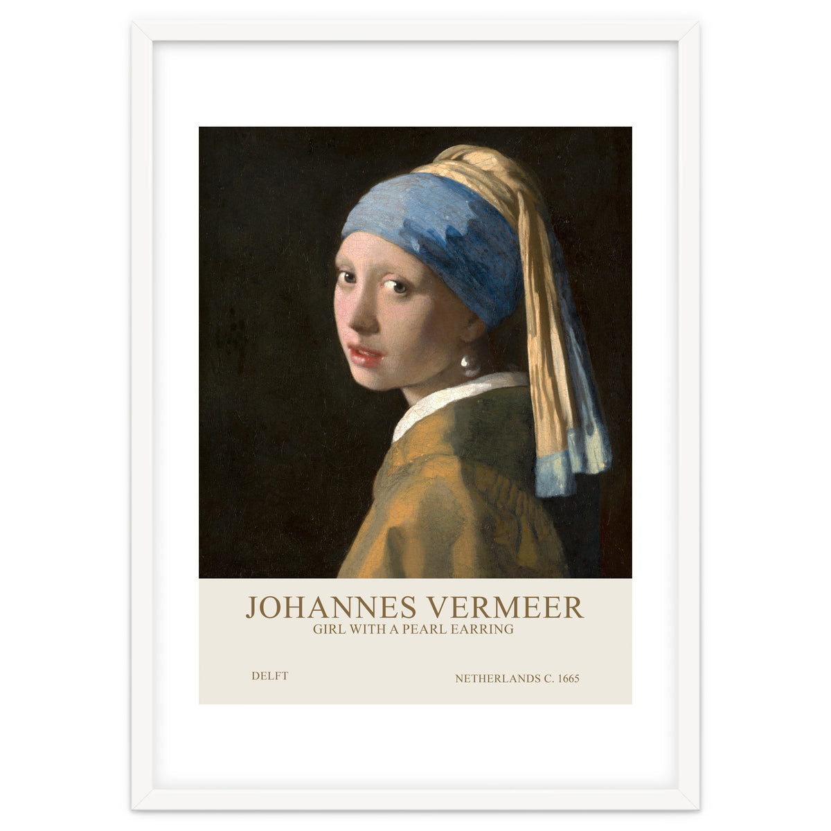 Johannes Vermer - Girl with a pearl earring