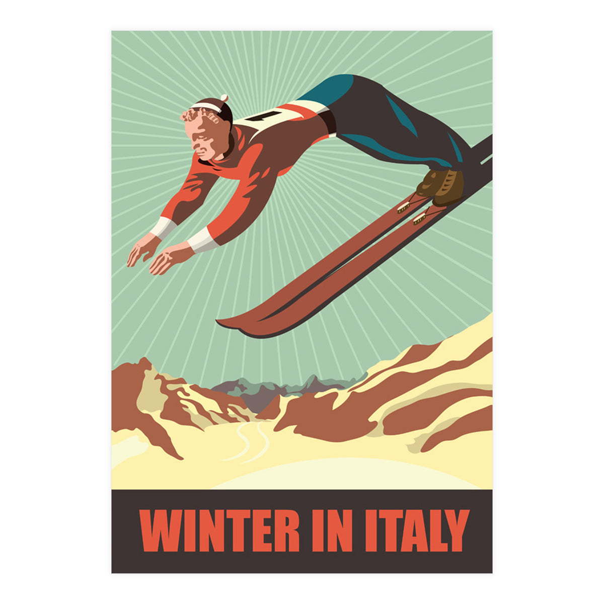 Winter In Italy (Print Only)