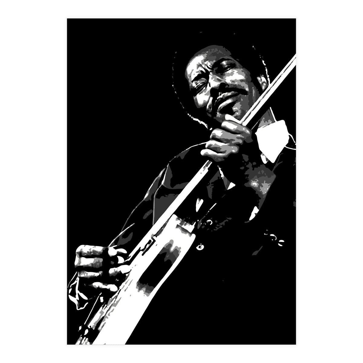 Buddy Guy American Blues Guitarist Legend (Print Only)