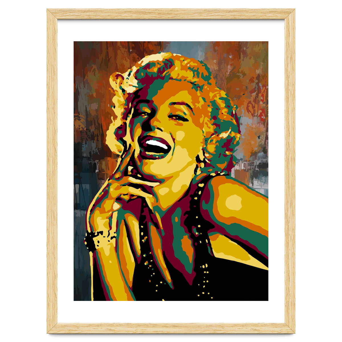 Marilyn Monroe Colorful abstract