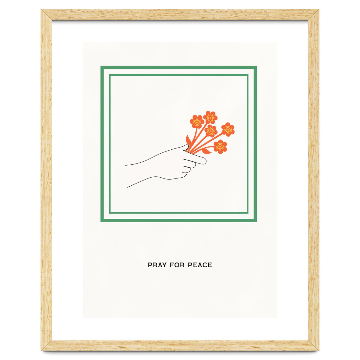 PRAY FOR PEACE - Botanical life