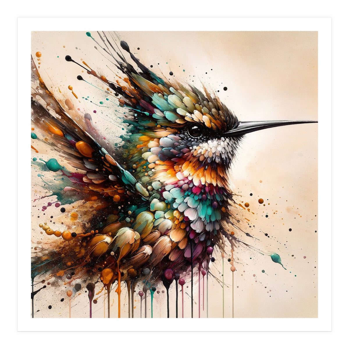 Powerful Hummingbird (Print Only)