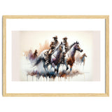 Cowboy Riders On Horses thumbnail