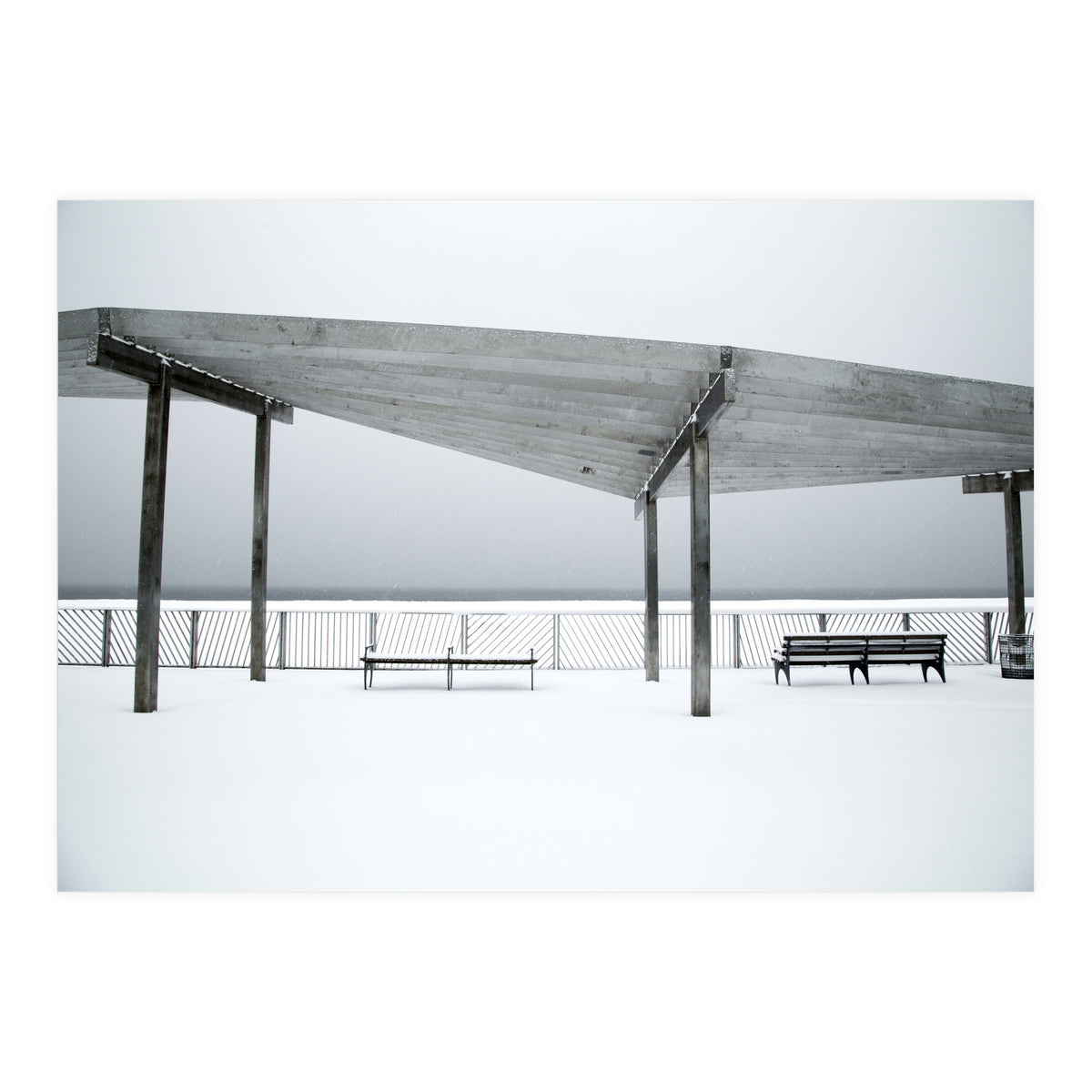 Rest point - Winter seascape (Print Only)