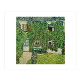 Forsthaus in Weissenbach am Attersee - Forestry house   in Weissenbach on Attersee-Lake,1912. (Print Only) thumbnail