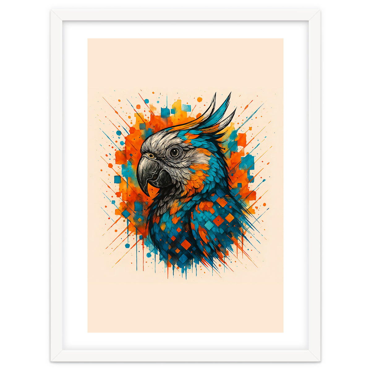 Parrot Animal Watercolor